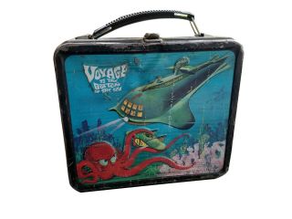 1967 Voyage To The Bottom Of The Sea Metal Lunch Box (no Thermos)