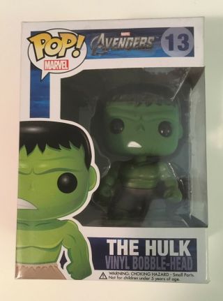 Funko Pop Vinyl Figure Marvel The Avengers - The Hulk 13