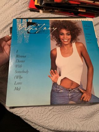 Whitney Houston I Wanna Dance With Somebody 1987 Arista Records Ad1 - 9599