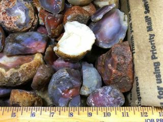 Z Swali / Swazi Rose Agate Rough fr Mozambique,  Africa 40 Lbs 1 3