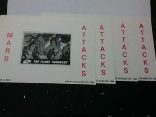 Mars Attacks Invasion Topps Card Binder W/sealed Pack