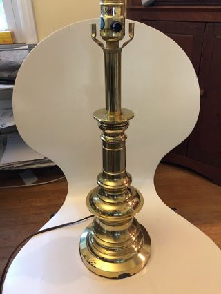 Vintage Stiffel Brass Table Lamp - Hollywood Regency Period