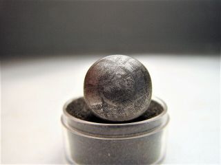 Unique Specimen Gorgeous Etched Gibeon Iron Meteorite Sphere 18.  1 Gms