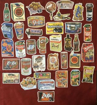 @last One@@rare@@ Topps Wacky Packages Style Stickers Take A Look.  Matte Finish