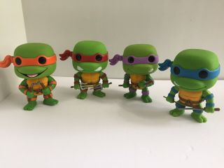 Funko Pop Teenage Mutant Ninja Turtles Set