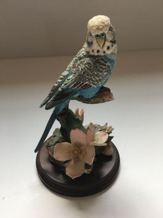 Country Artists " Parakeet With Clematis " Figurine A,
