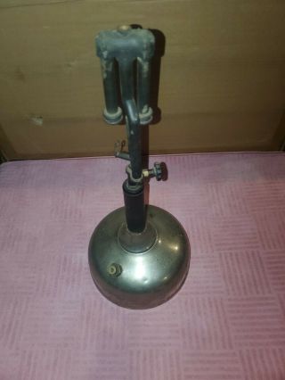 Antique Coleman Quick Lite Gas Lantern Lamp Double Mantle