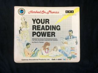 Hooked On Phonics Sra Your Power Reading Cassettes 1992 Complete Vintage 90s
