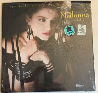 Madonna - Borderline 12” Vinyl Maxi - Canadian Press 1984 - Rare