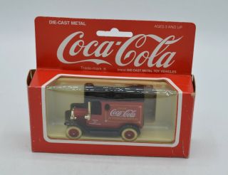 Coca - Cola Die Cast Toy Truck - Days Gone By Lledo - Sterilized Bottles