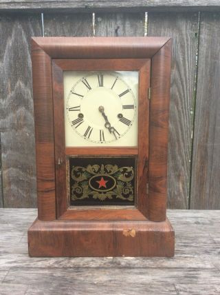 Antique Ansonia Brass & Copper Co. ,  Mantel Clock,  Parts / Restoration Project