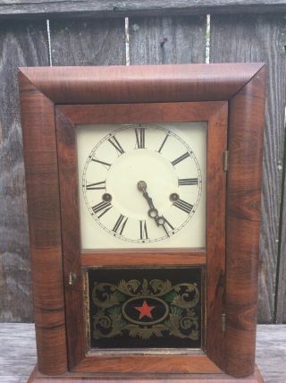 Antique Ansonia Brass & Copper Co. ,  Mantel Clock,  Parts / Restoration Project 3
