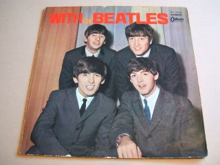 The Beatles - With The Beatles Vinyl,  Lp,  Album,  Stereo,  Red Japanese Op 7549