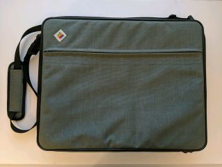 Vintage Apple Computer Case Laptop Tote Messenger Bag 80’s Rainbow Logo Cordura