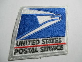 United States Postal Service Patch,  Vintage,  Nos,  2 1/4 X 2 1/4 Inches