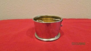 Vintage Collapsible Metal Cup W/fold Out Handle - Travel,  Bedside,  Hiking,  Pocket
