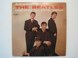 Introducing The Beatles Vee Jay Vjlp1062 Oval Label P.  S.  I Love You & Love Me Do