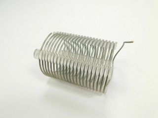 Vintage Air Inductor Coil Inductor 3.  375 " X 2.  625 " For Ham Radio Transmitter Diy