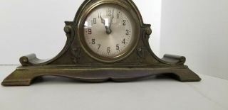 Antique Rare Circa 1800s Haven Clock Co.  7 1/4 X2 1/4 X 3 1/2 "