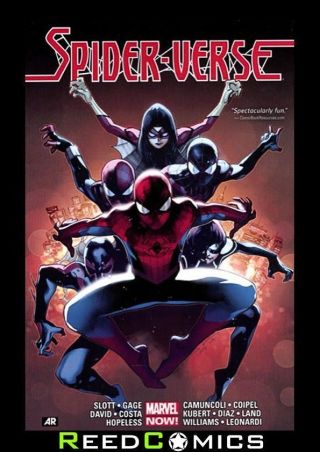 Spider - Verse Graphic Novel (648 Pages) Paperback Collects All Crossover Comics