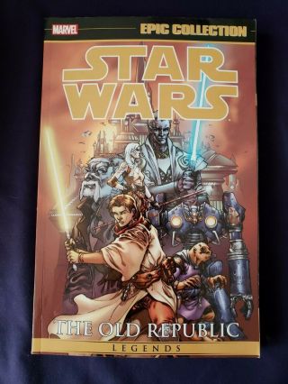 Star Wars The Old Republic Vol 1 Marvel Epic Ec Graphic Novel Comic Book Miller