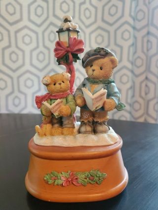 Cherished Teddies A Very Beary Christmas The First Noel Music Box