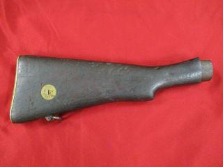 British Enfield Wwi Wwii No.  1 Smle Mark Iii Butt Rear Stock Complete