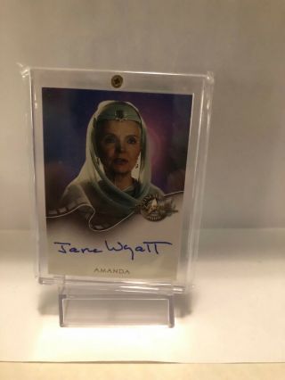 Star Trek Cinema 2000 Autograph A13 Jane Wyatt