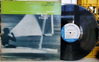 Herbie Hancock - Maiden Voyage Blue Note Lp Bst 84195 Vg,  Stereo Hubbard Rvg
