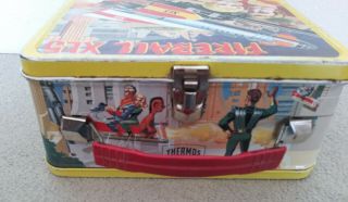 Vintage 1964 Fireball XL5 Metal Lunch Box AS - IS 3