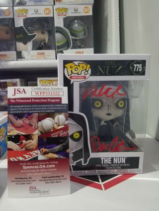 Funko Pop The Nun 775 Valak Autographed By Bonnie Aarons