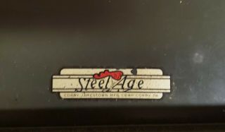 Steel Age Vintage Steel Tanker Desk - Made in Corry,  Pennsylvania 2