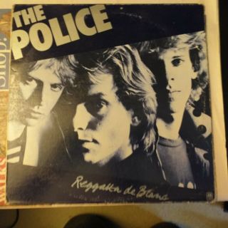 The Police 10inch Vinyl Lp Regatta De Blanc Vg,  Pre Owned