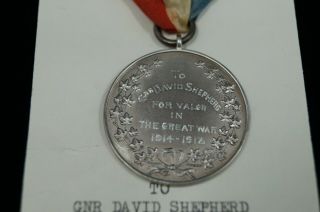 WW1 Canadian CEF Welcome Home Medal 2