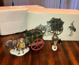 Department Dept 56 “delivering Coal For The Hearth” This Is A Private