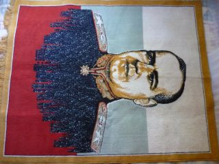 Very Rare Russian Soviet USSR Marshal ZHUKOV Portrait Carpet 1,  68x1,  38 m 3