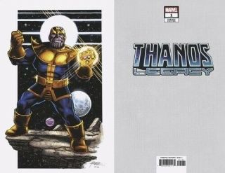 Thanos Legacy 1 1:100 Perez Virgin Variant Marvel Cates Win Again Infinity 9518