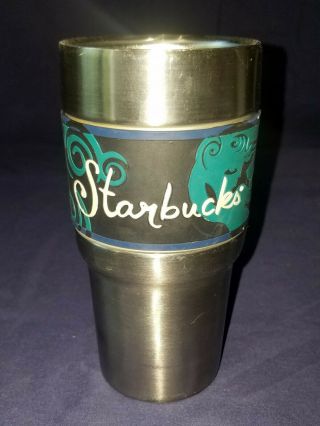 Starbucks Vintage 18 - 8 Stainless Steel 16 Oz Tumbler Siren Rare