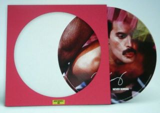 Freddie Mercury Never Boring Picture Disc.  Queen Ltd To 2019 Copies.  Pre - Order