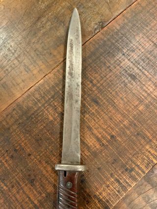 Vintage WW2 German Fighting Knife Dagger Bayonet 3