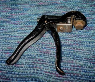 Vintage Millers Falls 214 Saw Set Tooth Setter Adjustable Pliers Pistol Grip EU 2