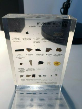 Mini Museum 1st Edition [22 Specimen],  Box,  Certificate 2