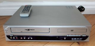 Vintage Nexxtech Combo Player Dvd / Vhs 6 Head Cassette Recorder / W@w
