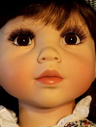 Cheri Mcafooes Royal Vienna Doll 20th Anniversary Signed By Lloyd Middleton Vtg
