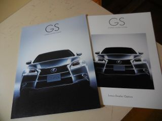 Lexus Gs Japanese Brochure 2012/01 10/15/11 2gr - Fxe/fse 4gr - Fse Red - Memo