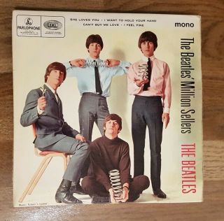 The Beatles Million Sellers Vinyl 7” Ep Rare Golden Discs 1st Press Gep 8946
