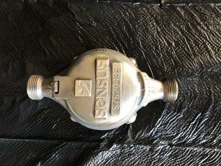 Brass Vintage Antique Steampunk Sensus Brass Water Meter 5/8 "