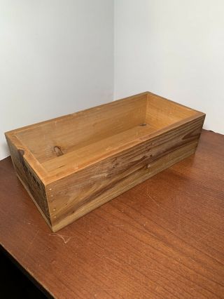 Vintage Wooden Crate 4 - 3/4x10 Saltpetre North Hill Drug Co Spokane Wa