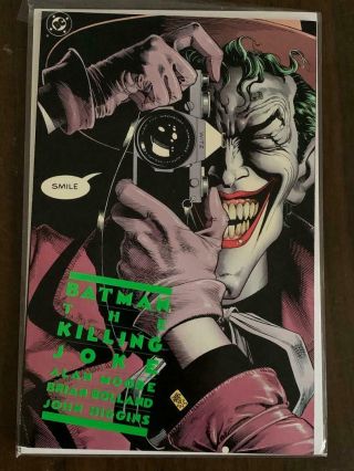 Batman,  The Killing Joke,  1st Print,  Dc Comics,  Nm Shape,