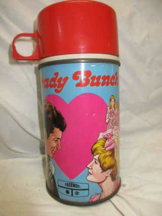 Vintage 197 Paramount Pictures The Brady Bunch Lunch Box Thermos